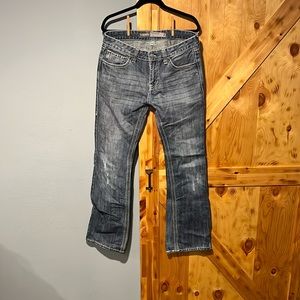 Men’s Rock & Roll Denim Jeans Bootcut